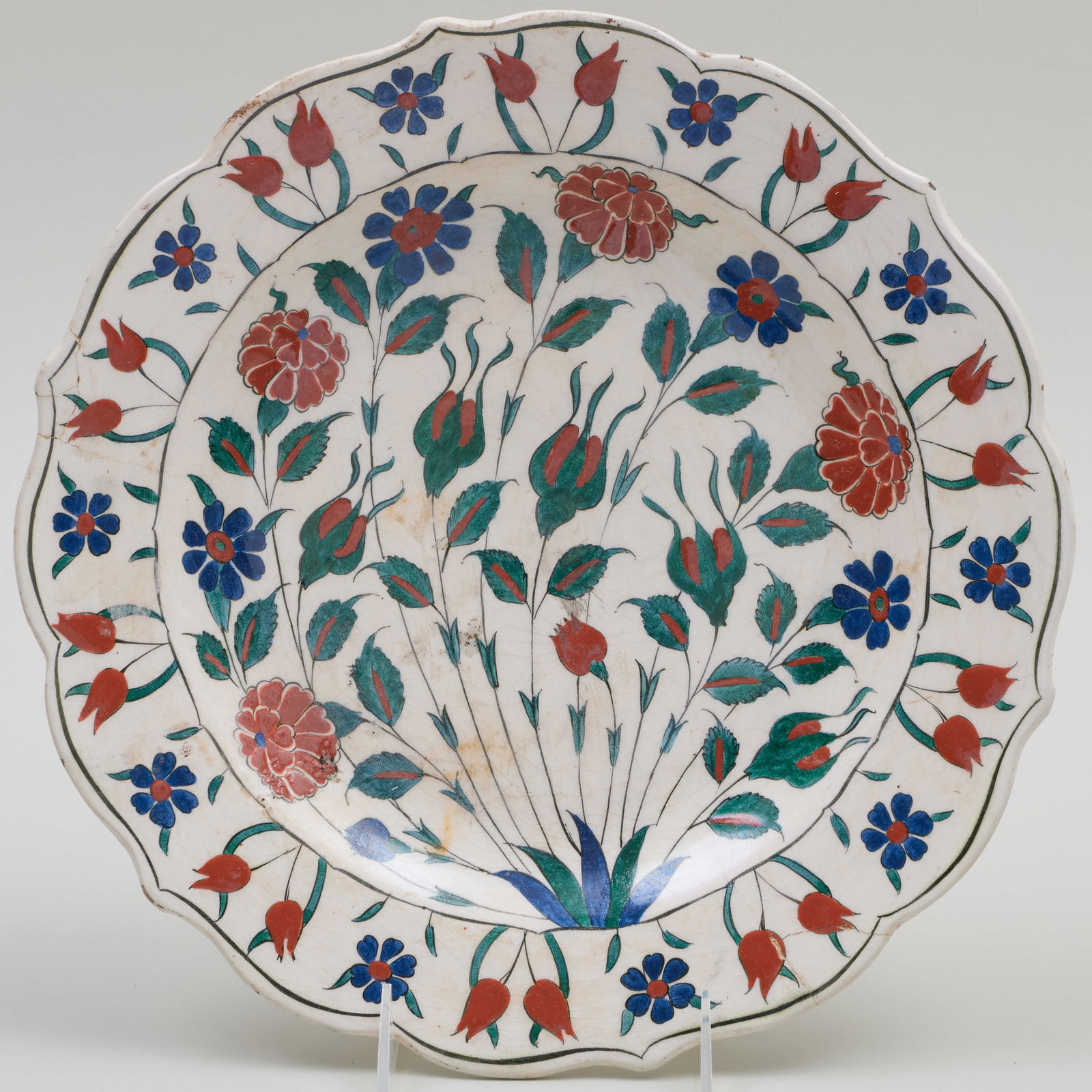 Iznik Style Pottery Charger (1 of 8)