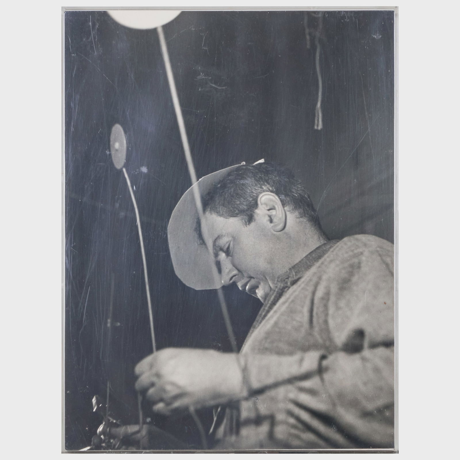 Group of Five Photographs of Artists: Group of Five Photographs of Artists Including: Carl Van Vechten (1880-1964): Joan Miro; Herbert Matter (1907-1984): Alexander Calder; Willy Maywald (1907-1985): Chateau de Pablo Picasso; 2