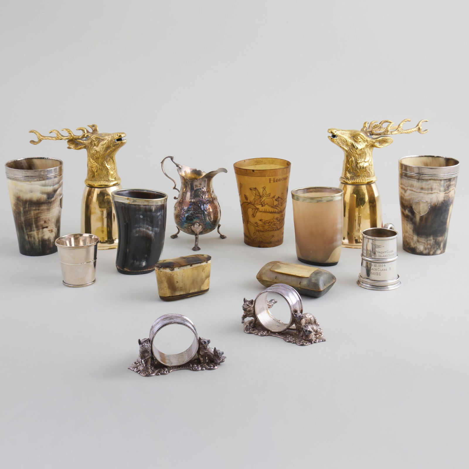 Group of Hunt Themed Table Wares (1 of 20)