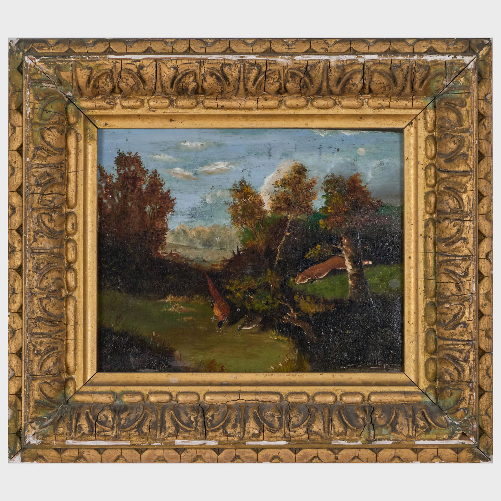 American School: Fox and Pheasant (1 of 2)