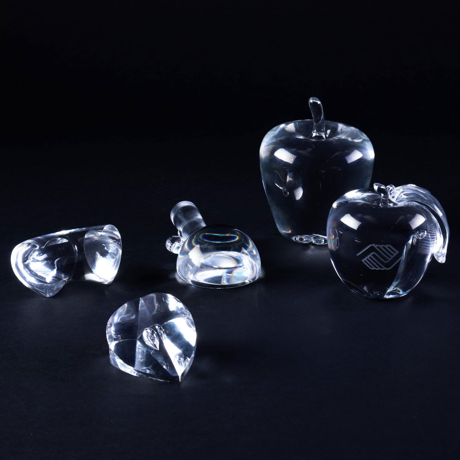 Group of Three Steuben Glass Table Objects (1 of 20)