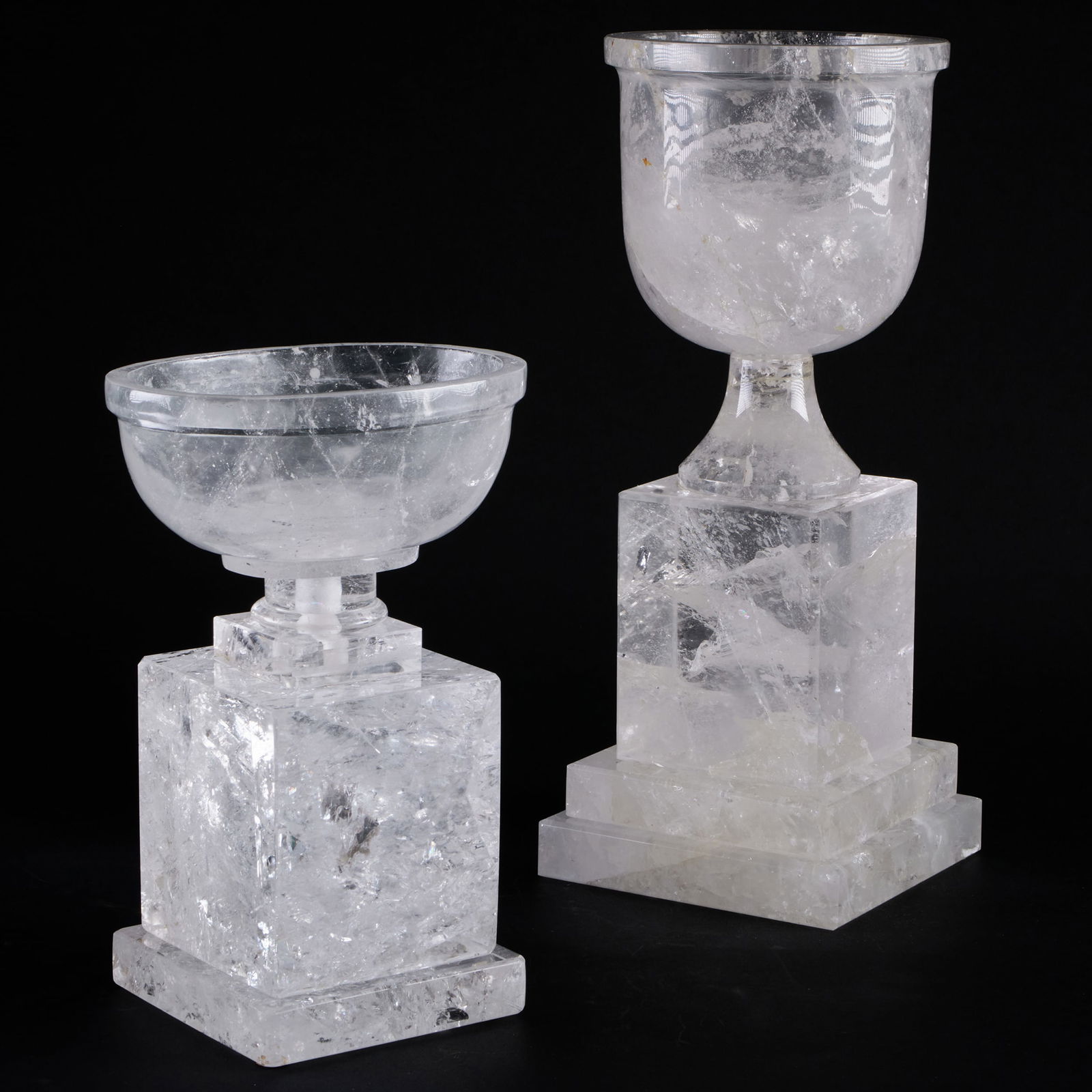 Two Rock Crystal Centerpieces (1 of 9)