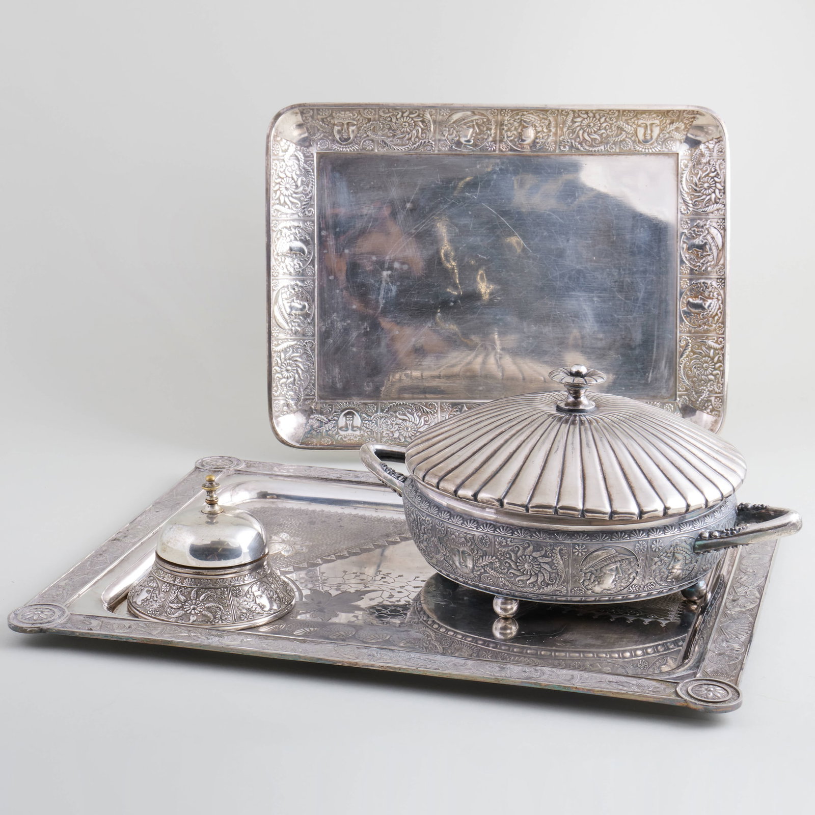 Group of Roger & Bros. Aesthetic Movement Silver Plate Tablewares (1 of 20)