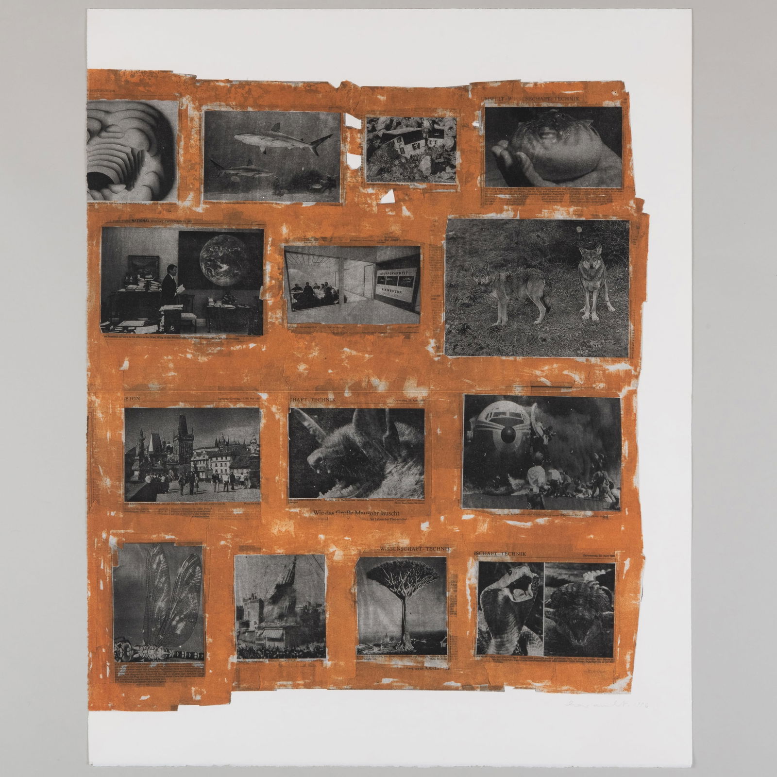 Ernst Caramelle (b. 1952): Relaxation Response; and Another Curious Potato: Ernst Caramelle (b. 1952): Relaxation Response; and Another Curious Potato Two photoetching and lithographs on wove paper, 1996, Relaxation unsigned and numbered 3/25, Curious signed and dated in penc