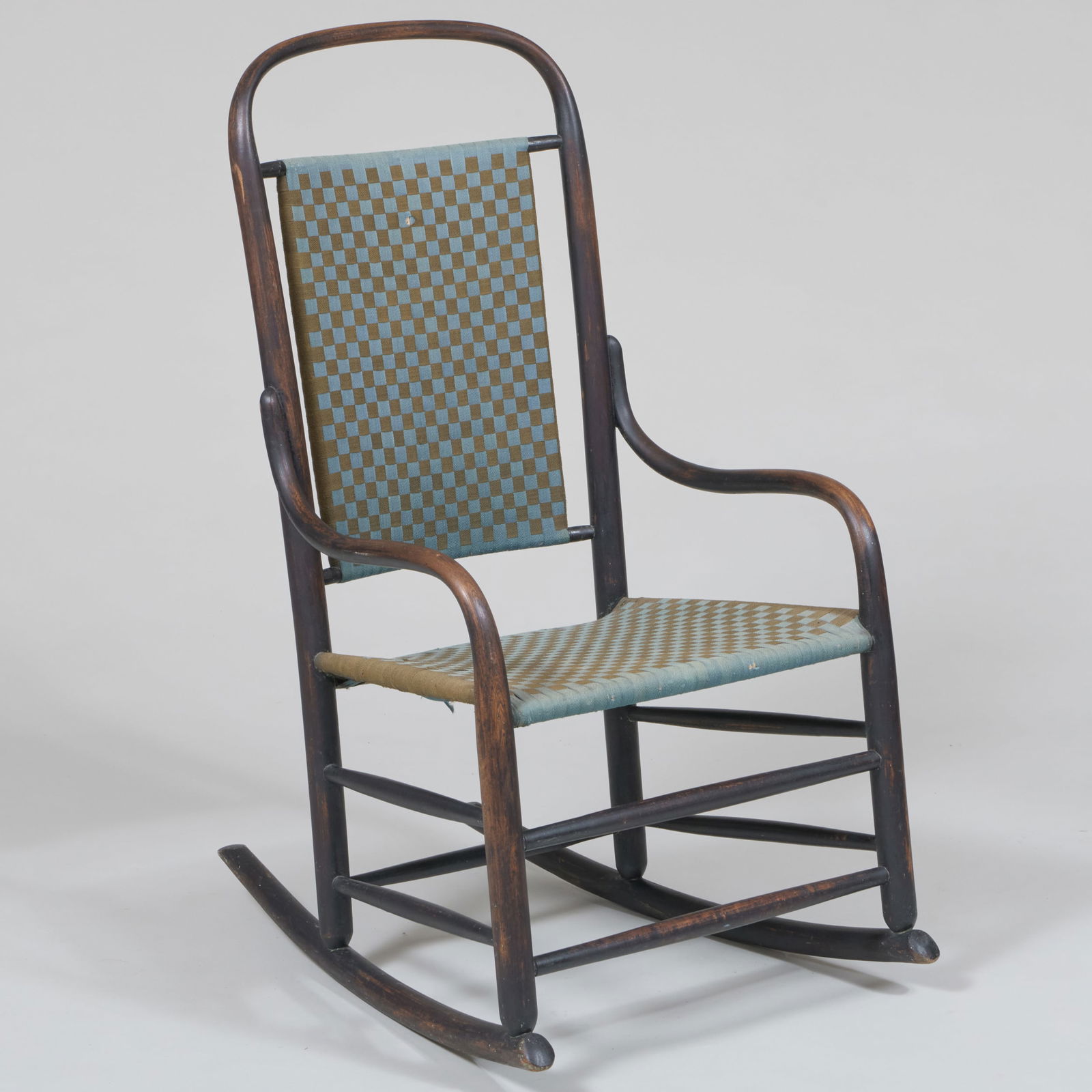 Shaker Stained Oak Rocking Chair (1 of 8)