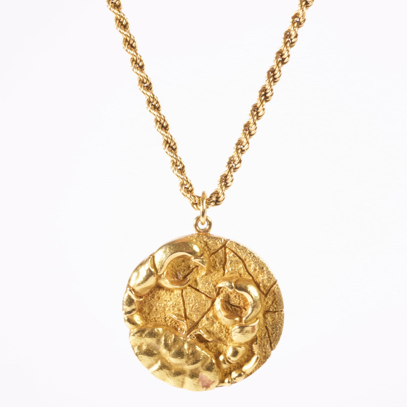 Gold Zodiac Pendant Necklace (1 of 6)
