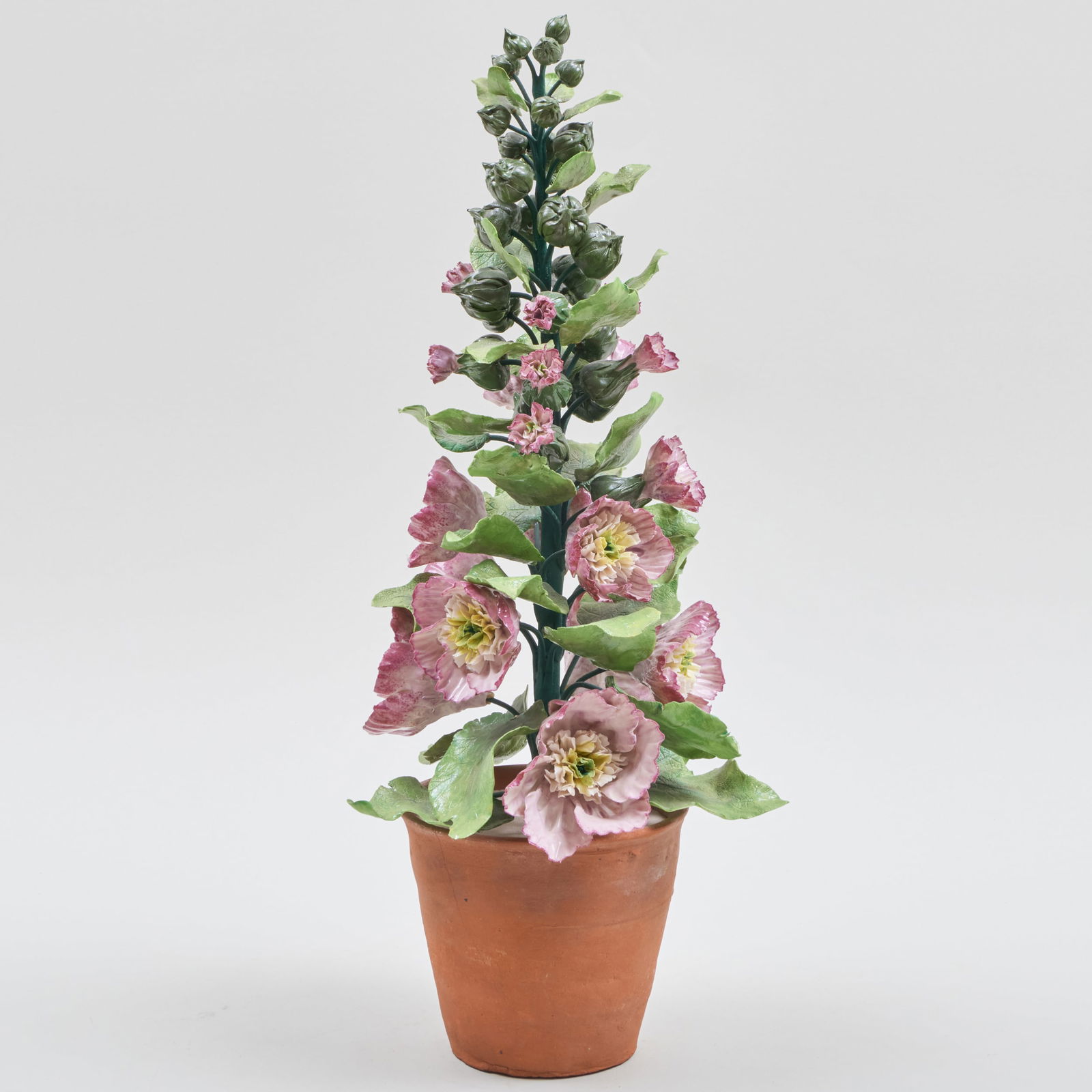 Porcelain and Terracotta Model of a Topiary (1 of 4)