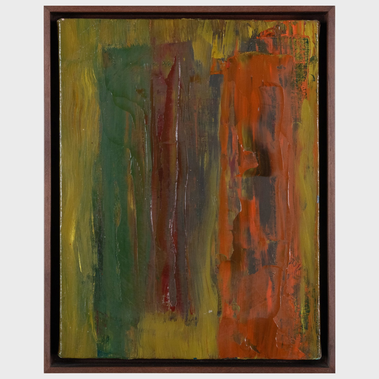 Bill Pangburn: Color Square Green; and Color Square Green (1 of 2)