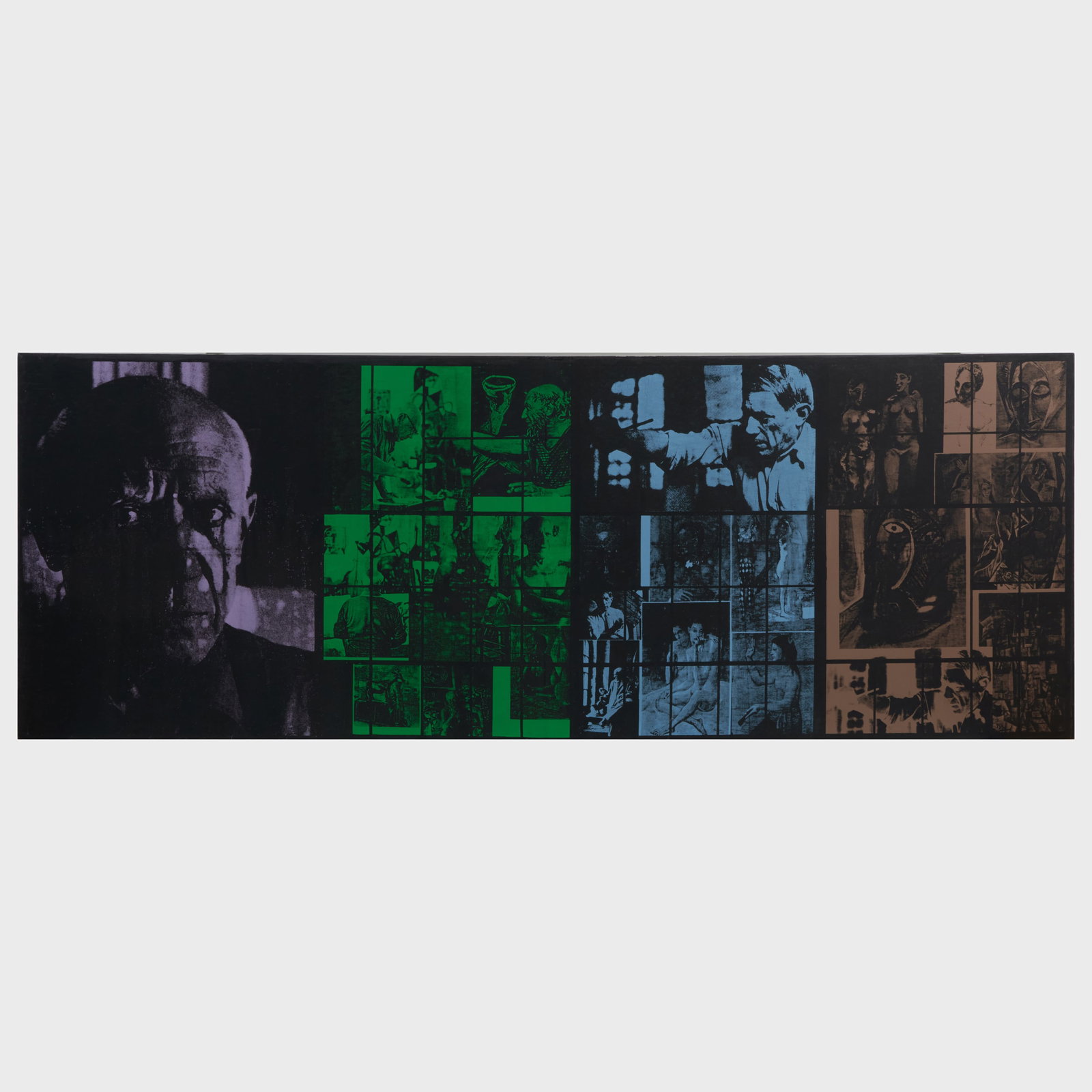 Carlos Irizarry (b. 1938): Pablo Picasso Part I; and Pablo Picasso Part II (1 of 9)