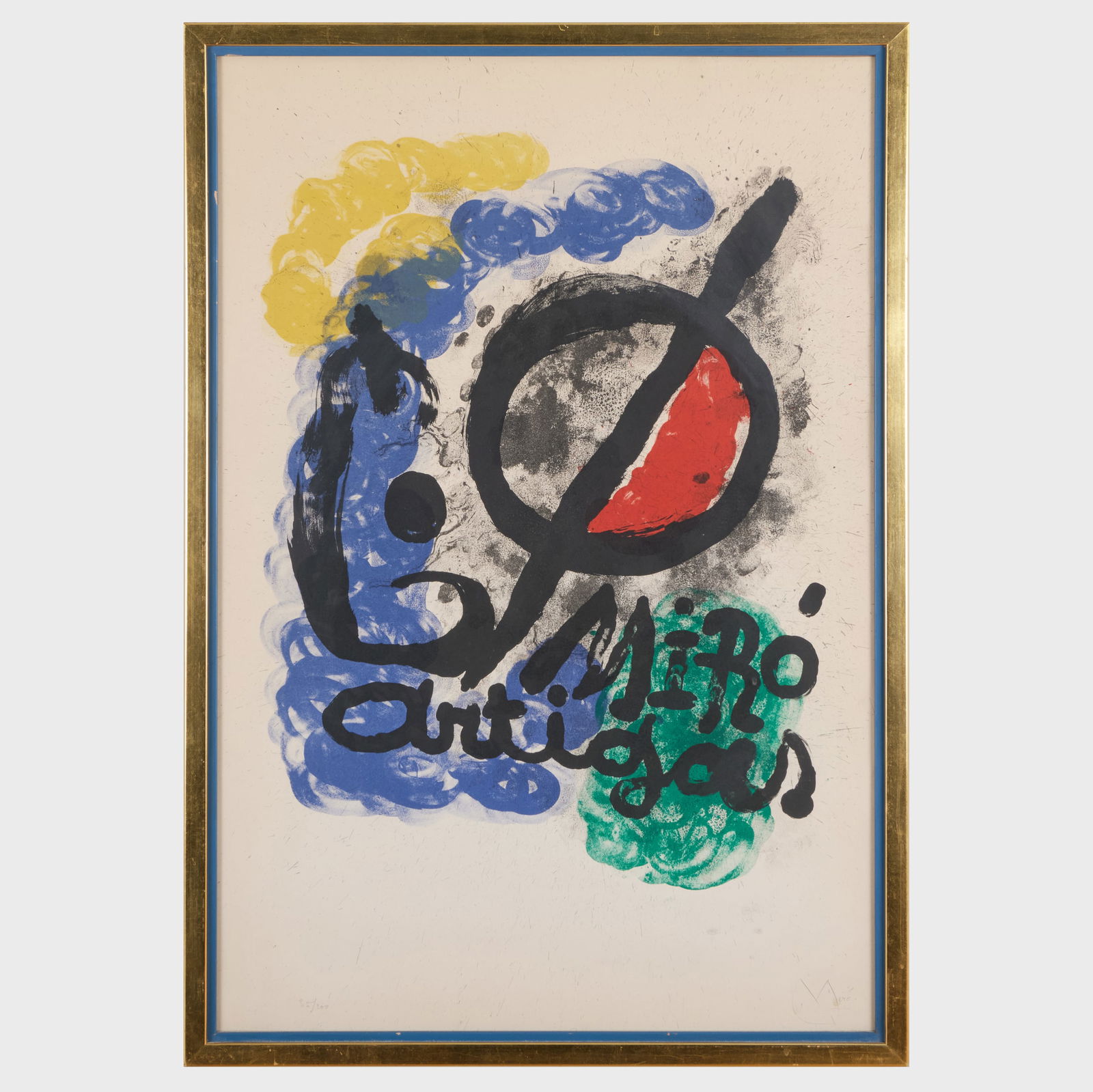 Joan Miro (1893-1983): Affiche pour l'Exposition Miro-Artigas (1 of 2)