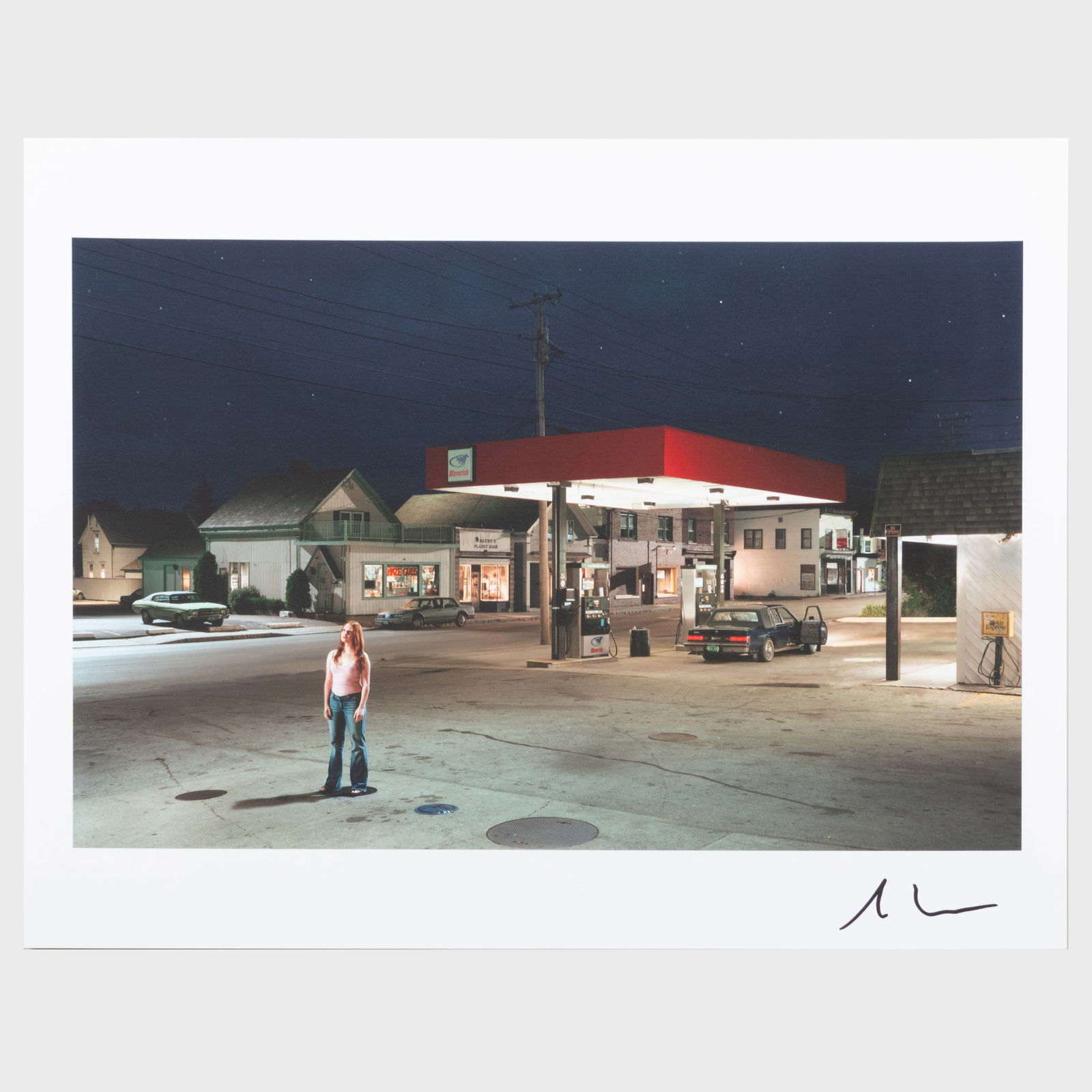 Gregory Crewdson (b. 1962): Untitled, Unreleased #4: Gregory Crewdson (b. 1962): Untitled, Unreleased #4 Digital print, 2003, printed in 2023, signed in ink, from the edition of unknown size. 11 x 14 in. (sheet), unframed. Note: In 2003, Gregory Crewdso