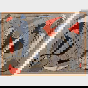 Bernard Dunaux: Departure: Oil on canvas, 2006, signed 'Bernard Dunaux' and dated lower right.30 x 40 in., 31 5/8 x 41 5/8 in. (frame).Lurie Fine Art Galleries, Miami, FL. 