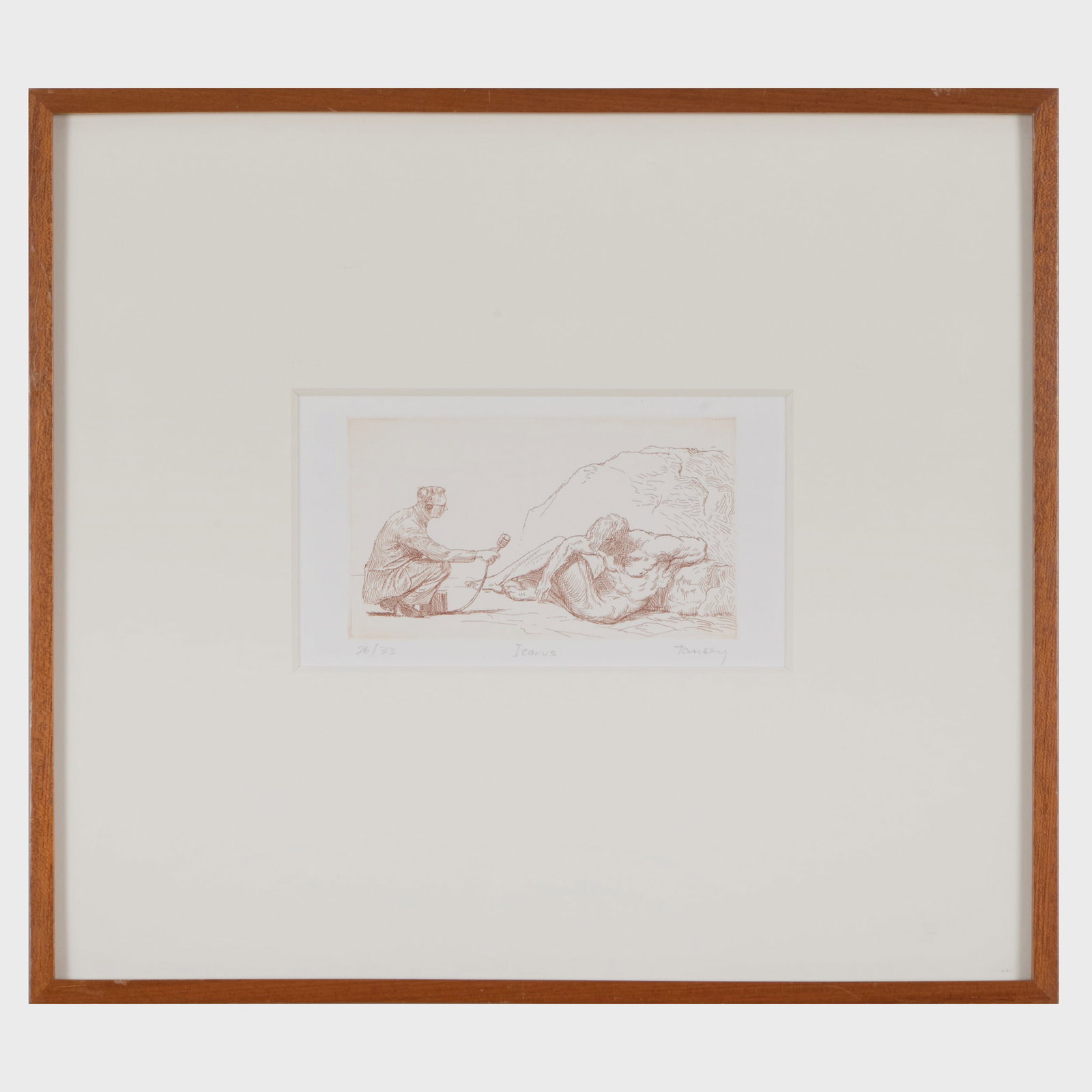 Mark Tansey (b. 1949): Icarus (1 of 4)