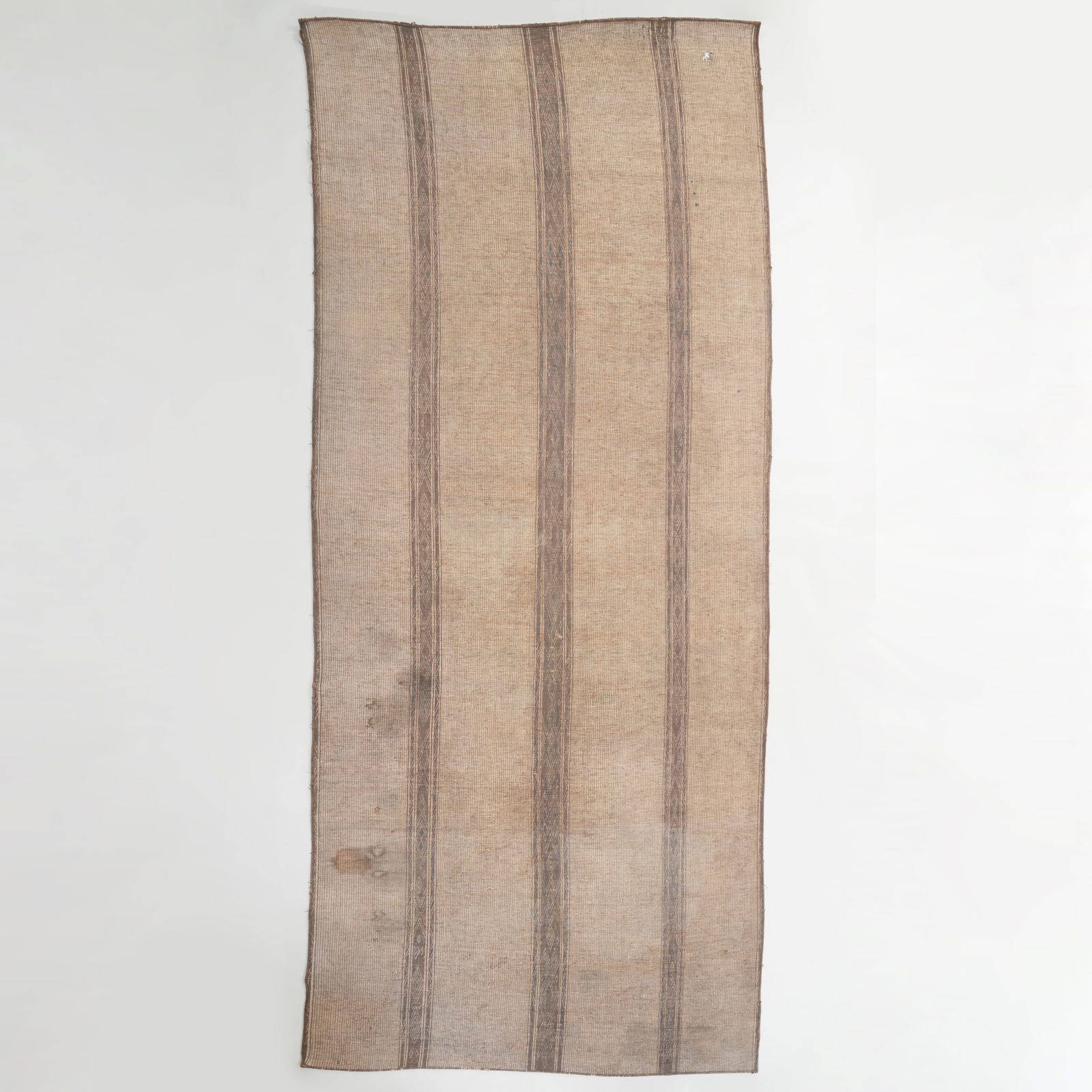 Tuareg Woven Leather and Reed Gallery Carpet (1 of 6)