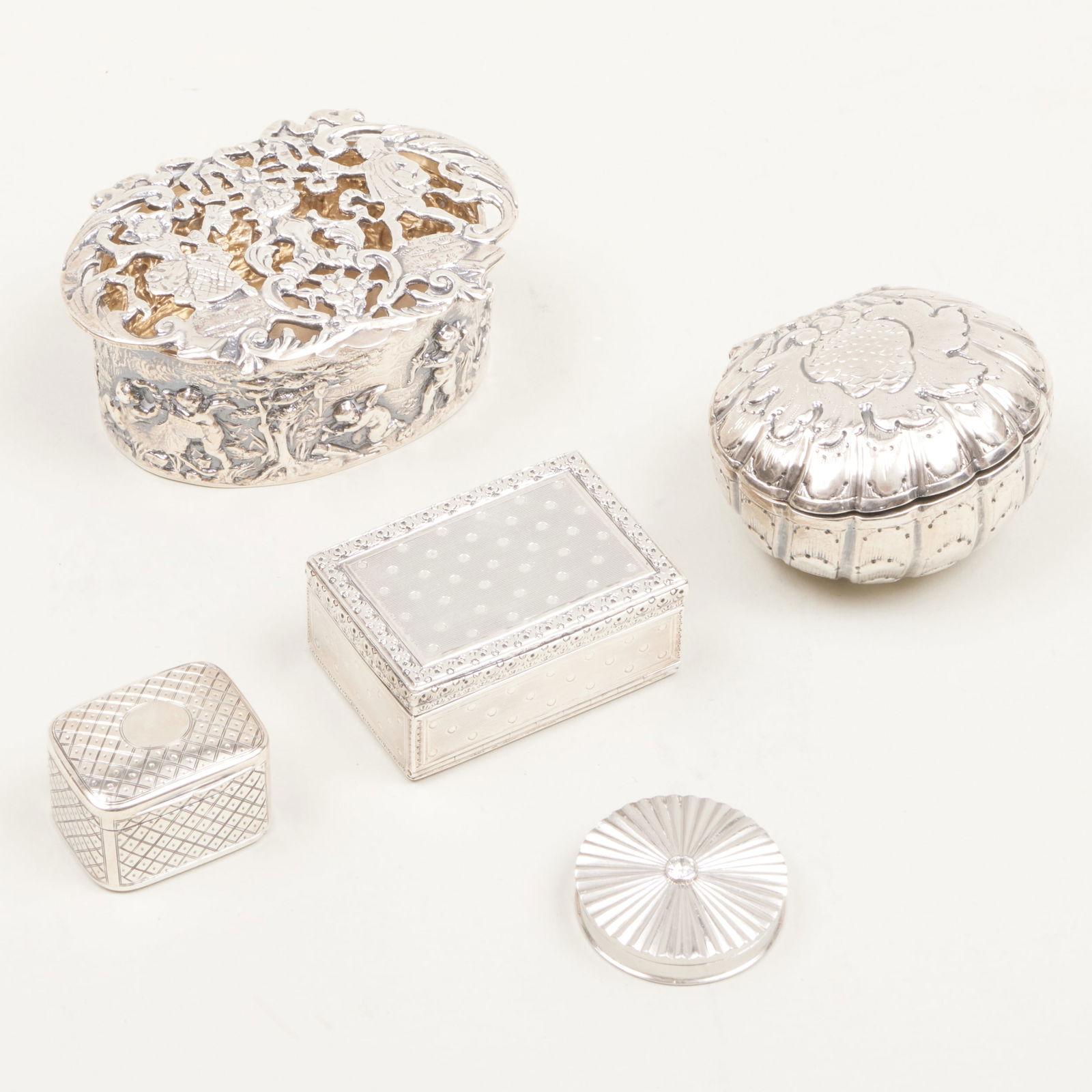 Group of Four Silver Boxes (1 of 20)