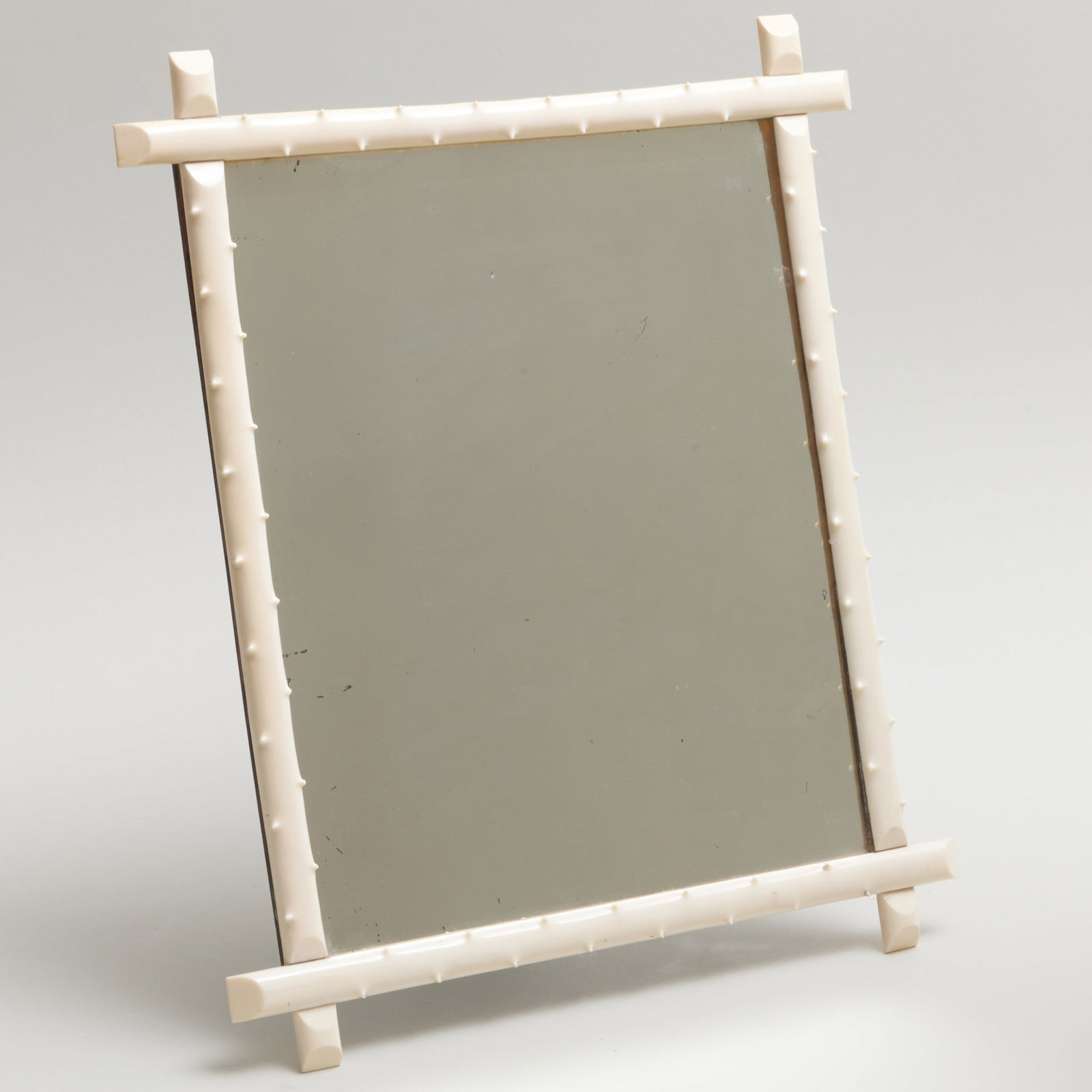 Faux Ivory Dressing Mirror (1 of 7)