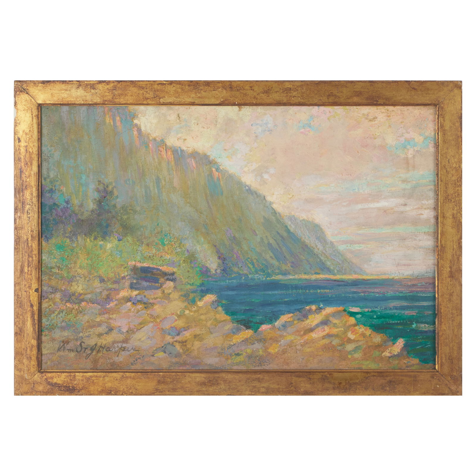 After William St. John Harper (1851-1910): Coastal Landscape with Cliffs (1 of 9)