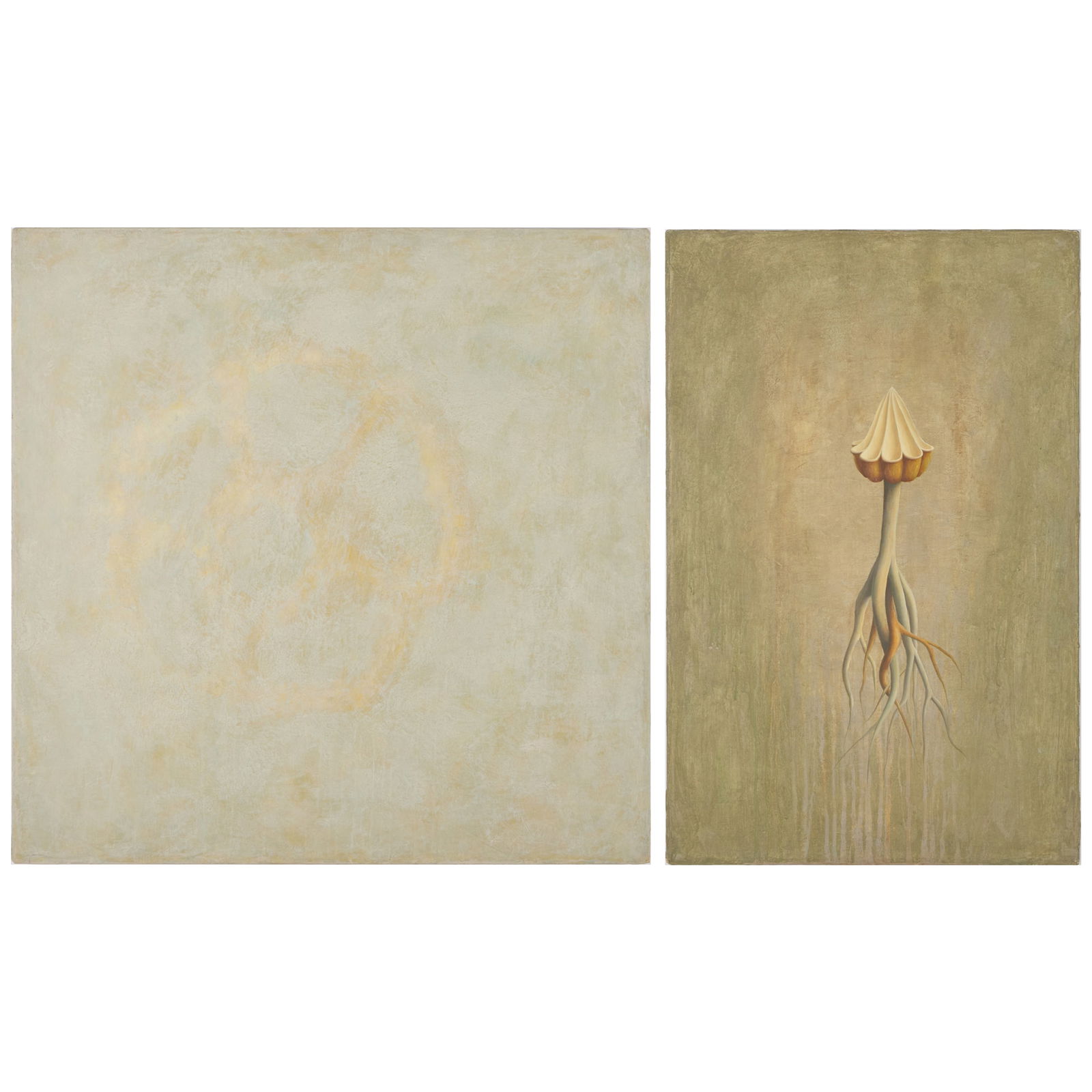 Ed Albers (1956-2015): Extirpo (Diptych) (1 of 7)