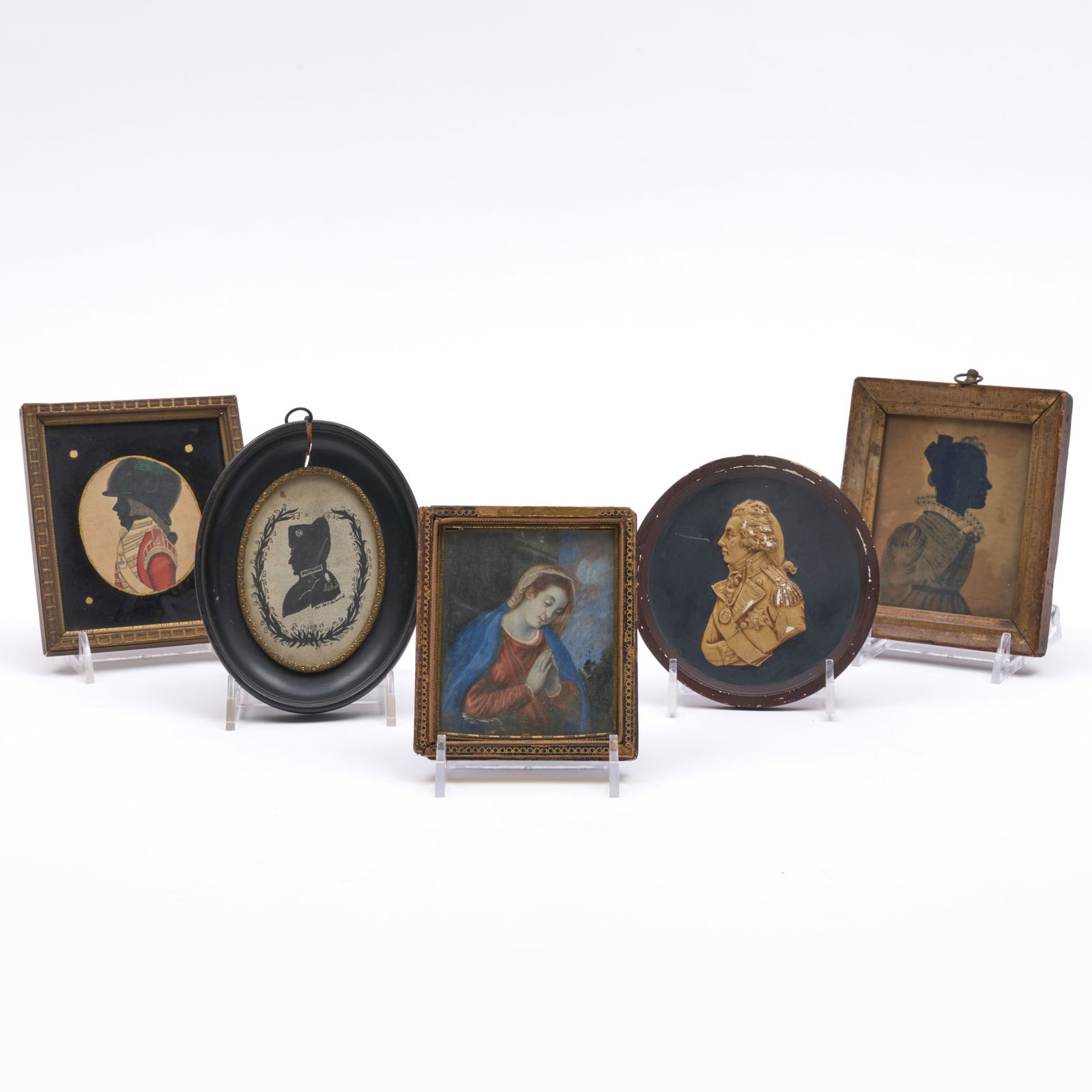 Group of Five Portrait Miniatures (1 of 20)