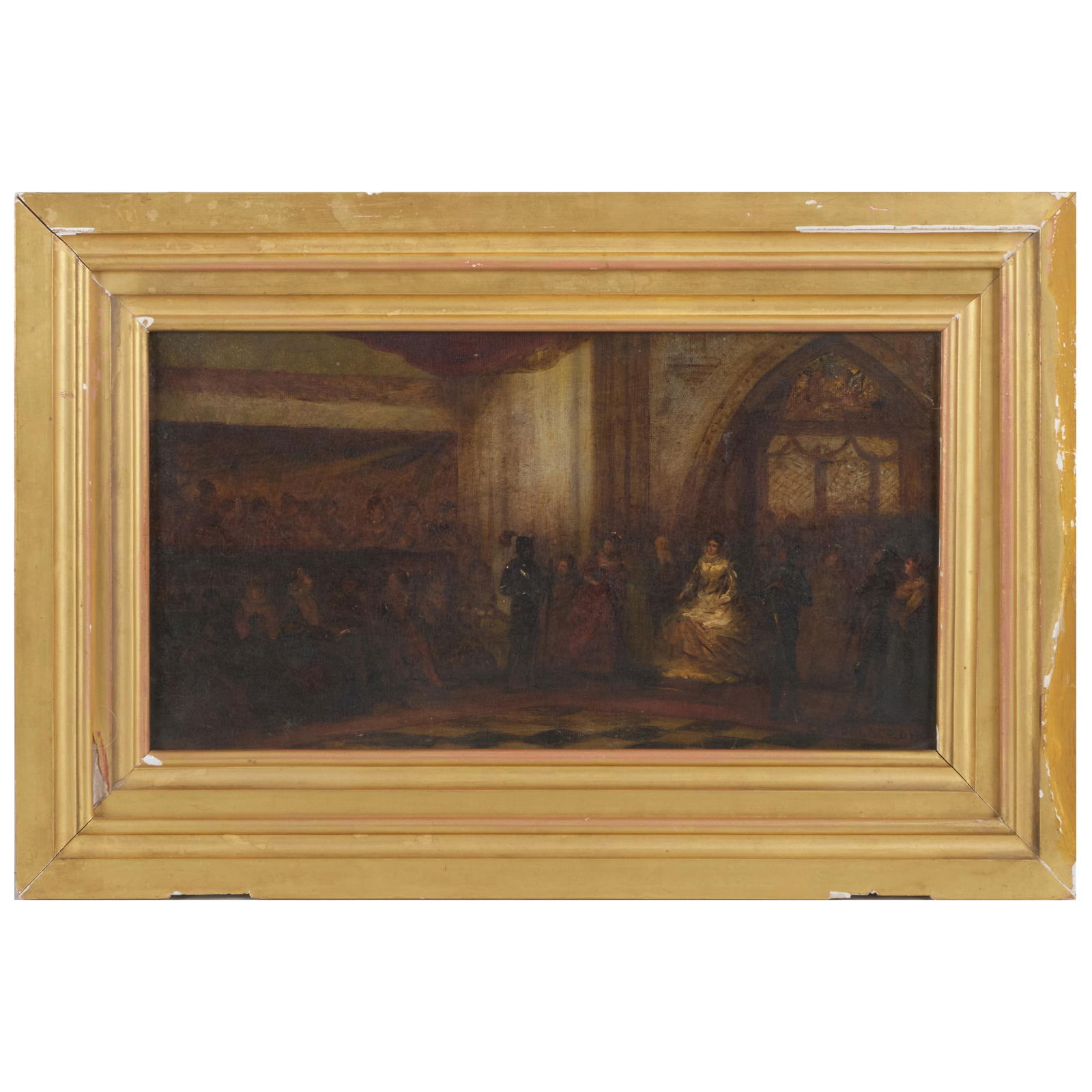 European School: Court Scene (1 of 2)