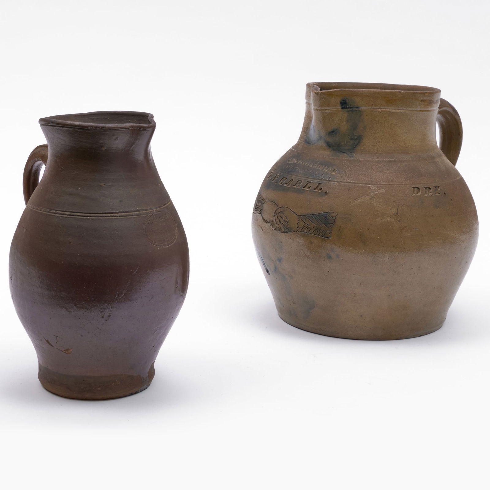 Two New York Stoneware Pitchers (1 of 11)