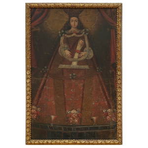 Latin American School: Virgin of Bethlehem