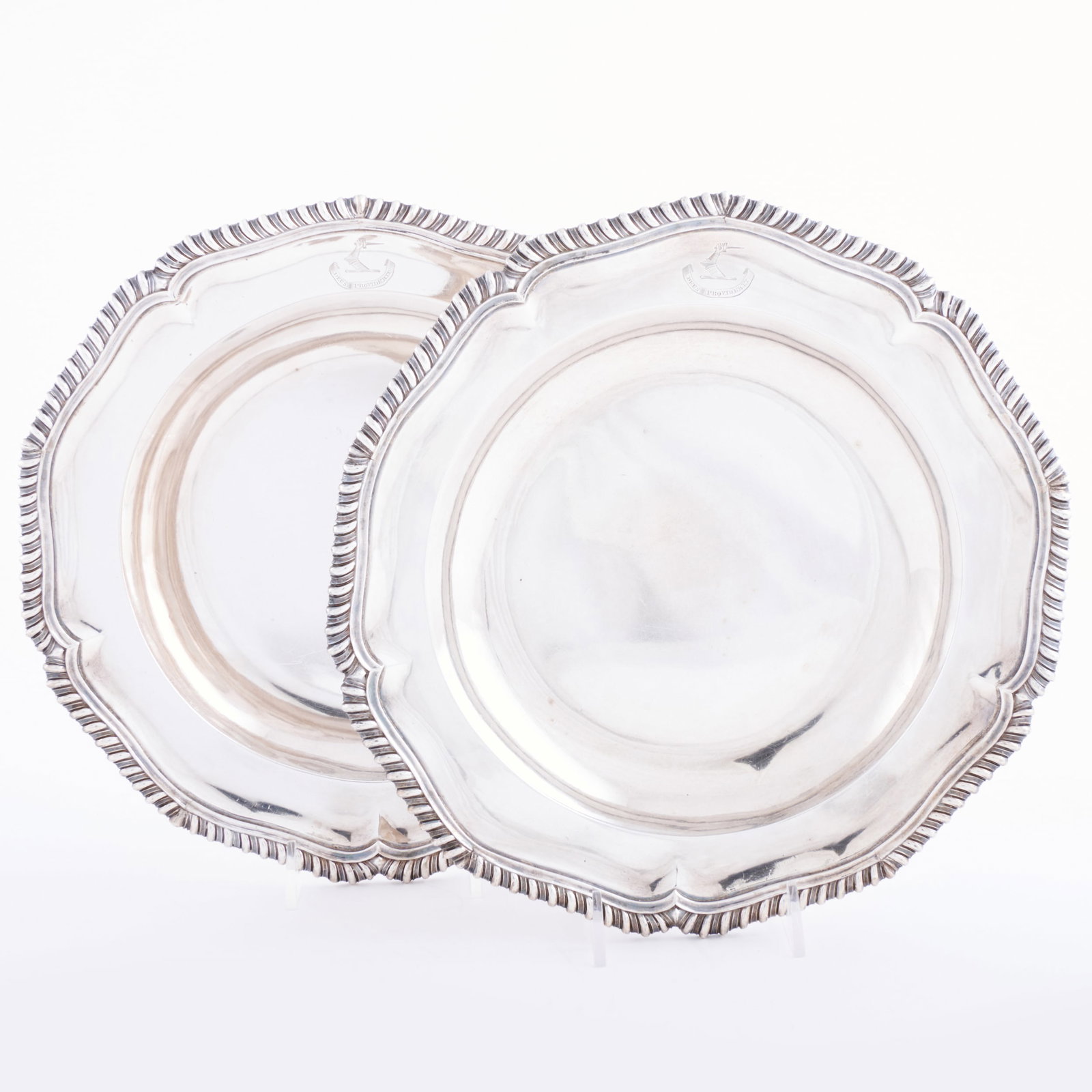 Two George III Silver Plates (1 of 10)
