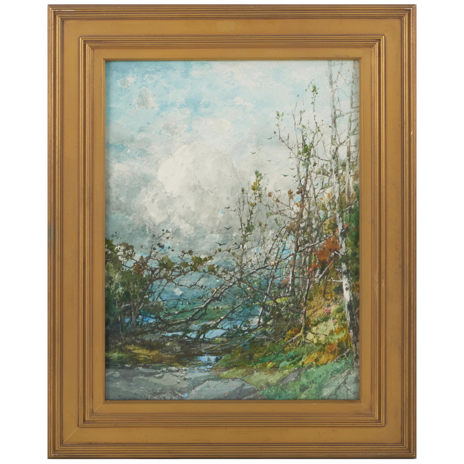 William Louis Sonntag (1822-1900): Landscape Study (1 of 1)