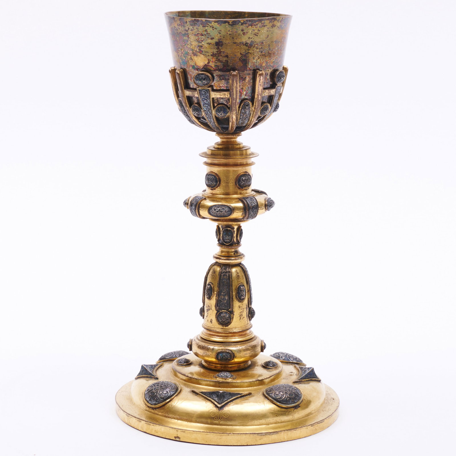 Gilt Mixed Metal Chalice (1 of 7)
