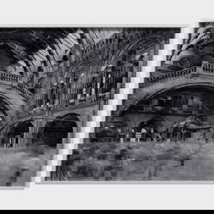 Matthew Pillsbury (b. 1973): Wyoming Diplodocus, Natural History Museum, London: Matthew Pillsbury (b. 1973): Wyoming Diplodocus, Natural History Museum, London Pigment print, 2007, signed, titled, dated and numbered 7/10 and on paper label on the frame, with label from Benrubi Ga