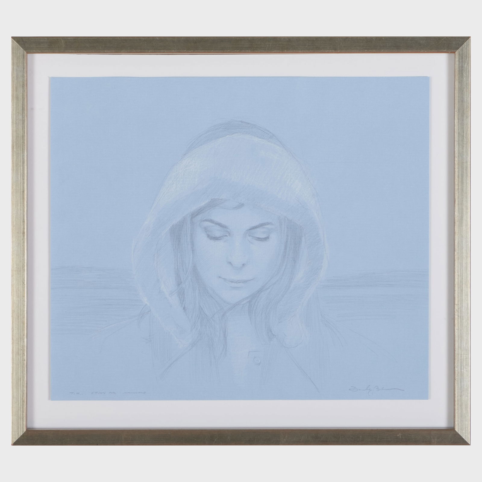 David Graeme Baker (b. 1968): T. R. Study for Mainland (1 of 5)