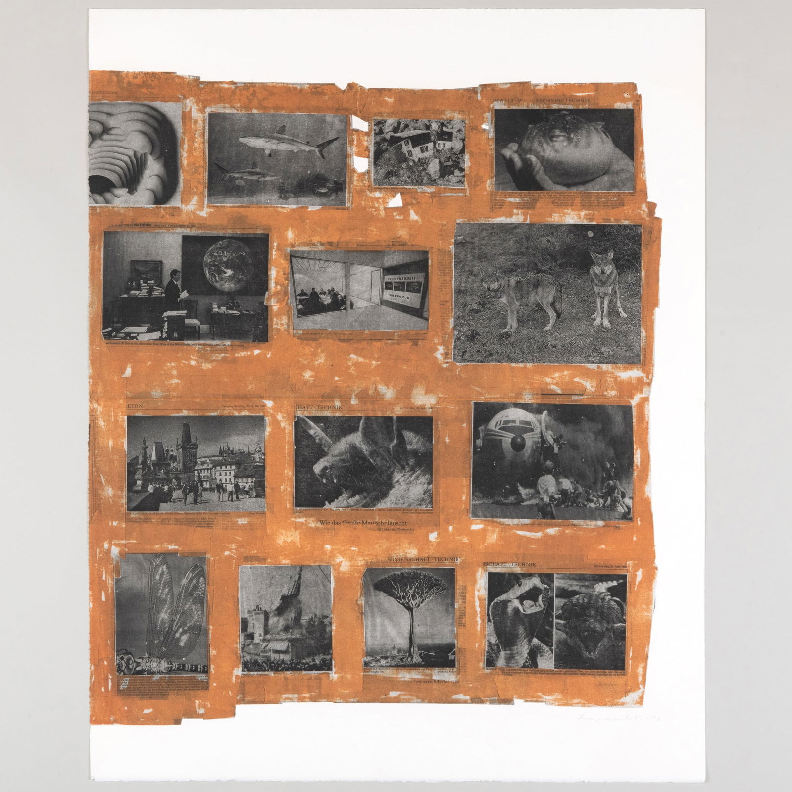 Ernst Caramelle (b. 1952): Relaxation Response; and Another Curious Potato: Ernst Caramelle (b. 1952): Relaxation Response; and Another Curious Potato Two photoetching and lithographs on wove paper, 1996, Relaxation unsigned and numbered 3/25, Curious signed and dated in penc