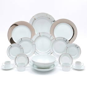 Puiforcat Porcelain Service in the 'Art Deco' Pattern (1 of 20)