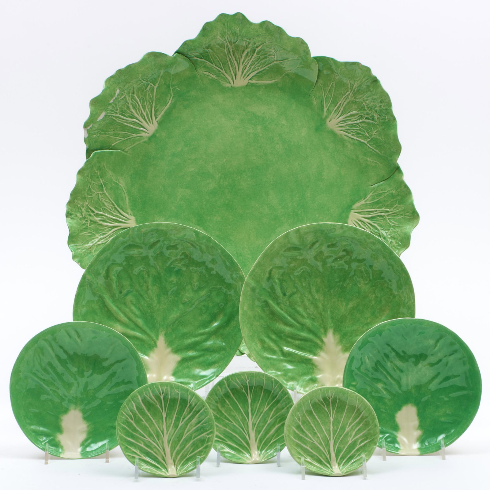 Dodie Thayer Porcelain Lettuce Ware Part Service (1 of 20)