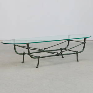 After Diego Giacometti (Swiss 1902-1985) Berceau Table Second Version, Signed