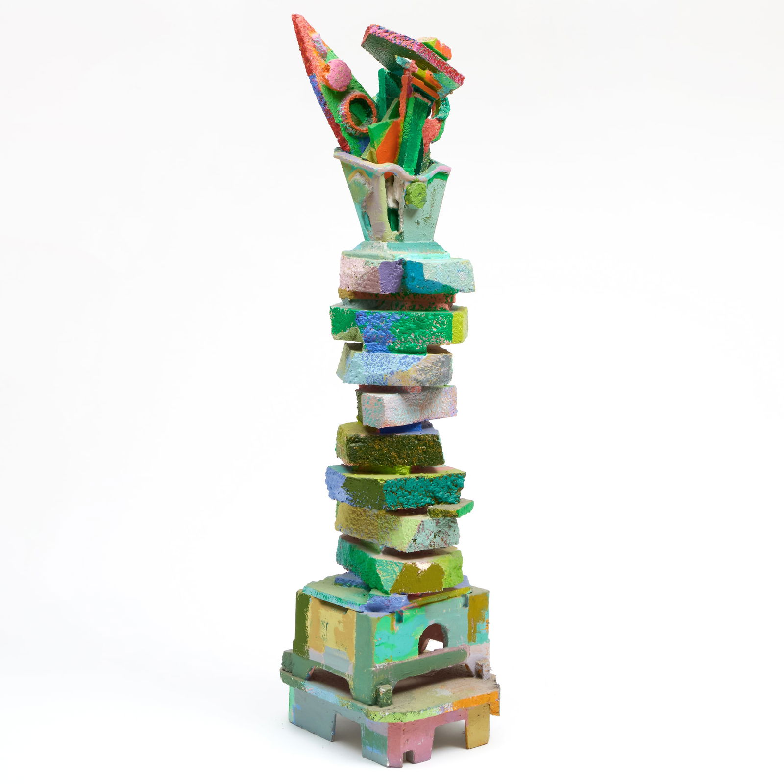 Edward Avedisian (1936-2007): Untitled: Edward Avedisian (1936-2007): Untitled Painted Styrofoam, 1984, signed 'Avedisian' and dated lower back. 68 1/2 in. (height).