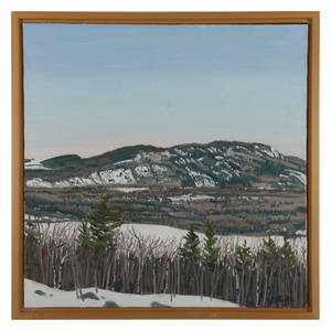 Neil Welliver (1929-2005): Study for From Hope to Megunticook