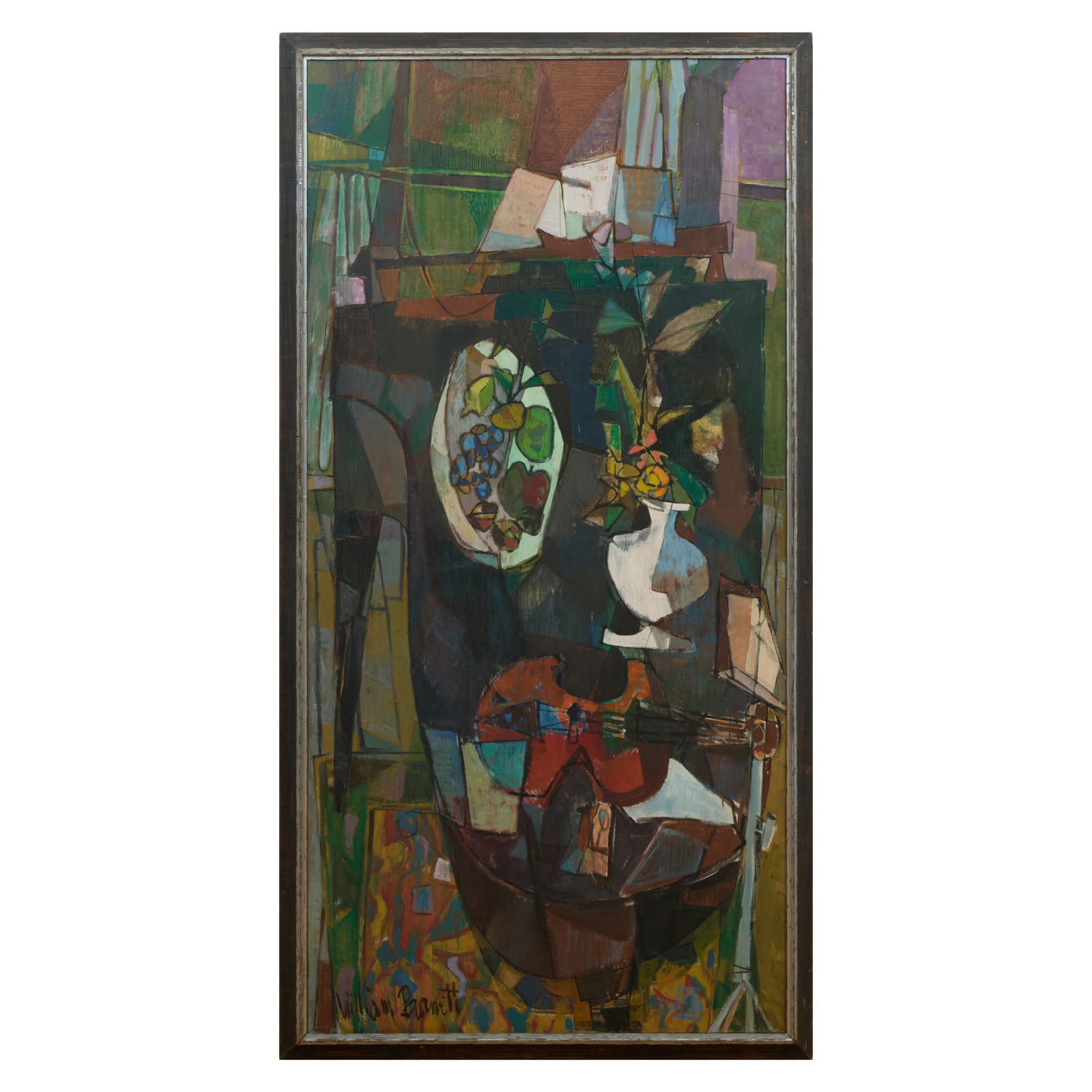 William Barnett (1918-1992): Still Life with Grand Piano (1 of 4)