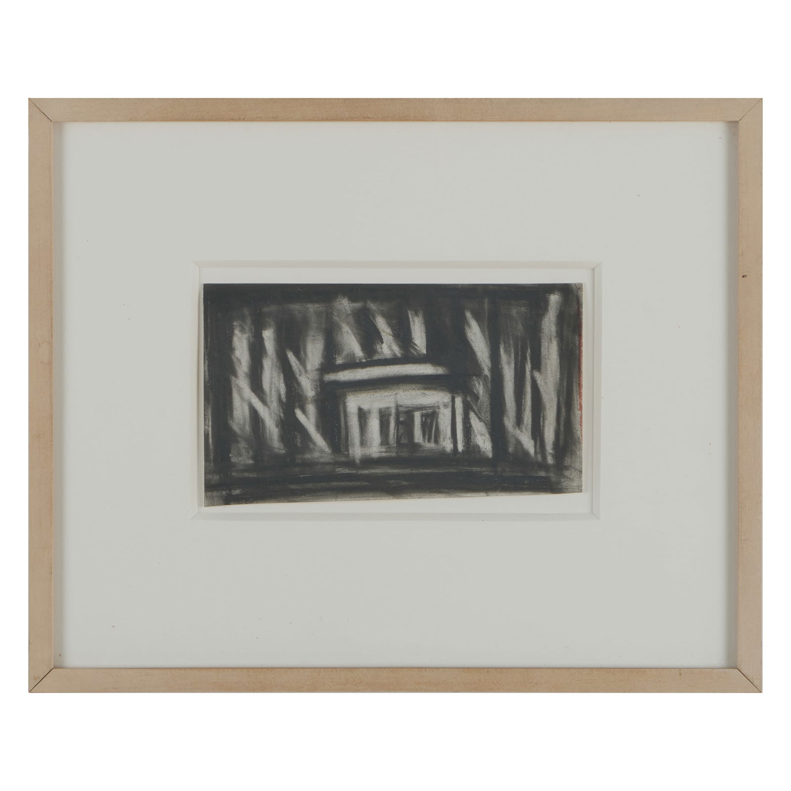 Robert Wilson (b. 1941): Great Day in the Morning, from the 6.D. Series: Robert Wilson (b. 1941): Great Day in the Morning, from the 6.D. Series Charcoal on card, 1981, signed 'Robert Wilson', titled, dated, inscribed '13 of 13' and 'Signed 1987, Series 6.D., #18' and with
