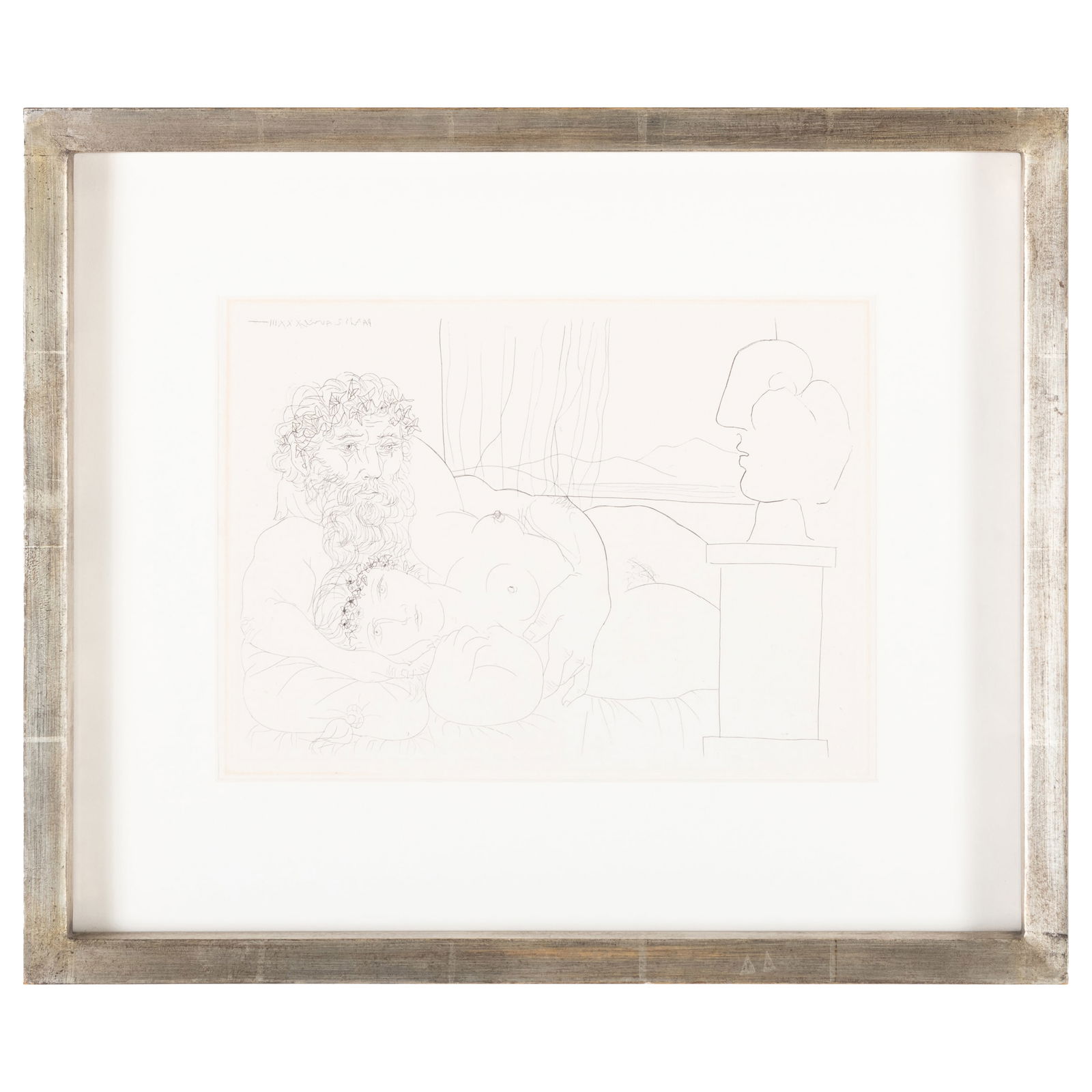 Pablo Picasso (1881-1973): Le Repos du Sculpteur, from La Suite Vollard (1 of 6)