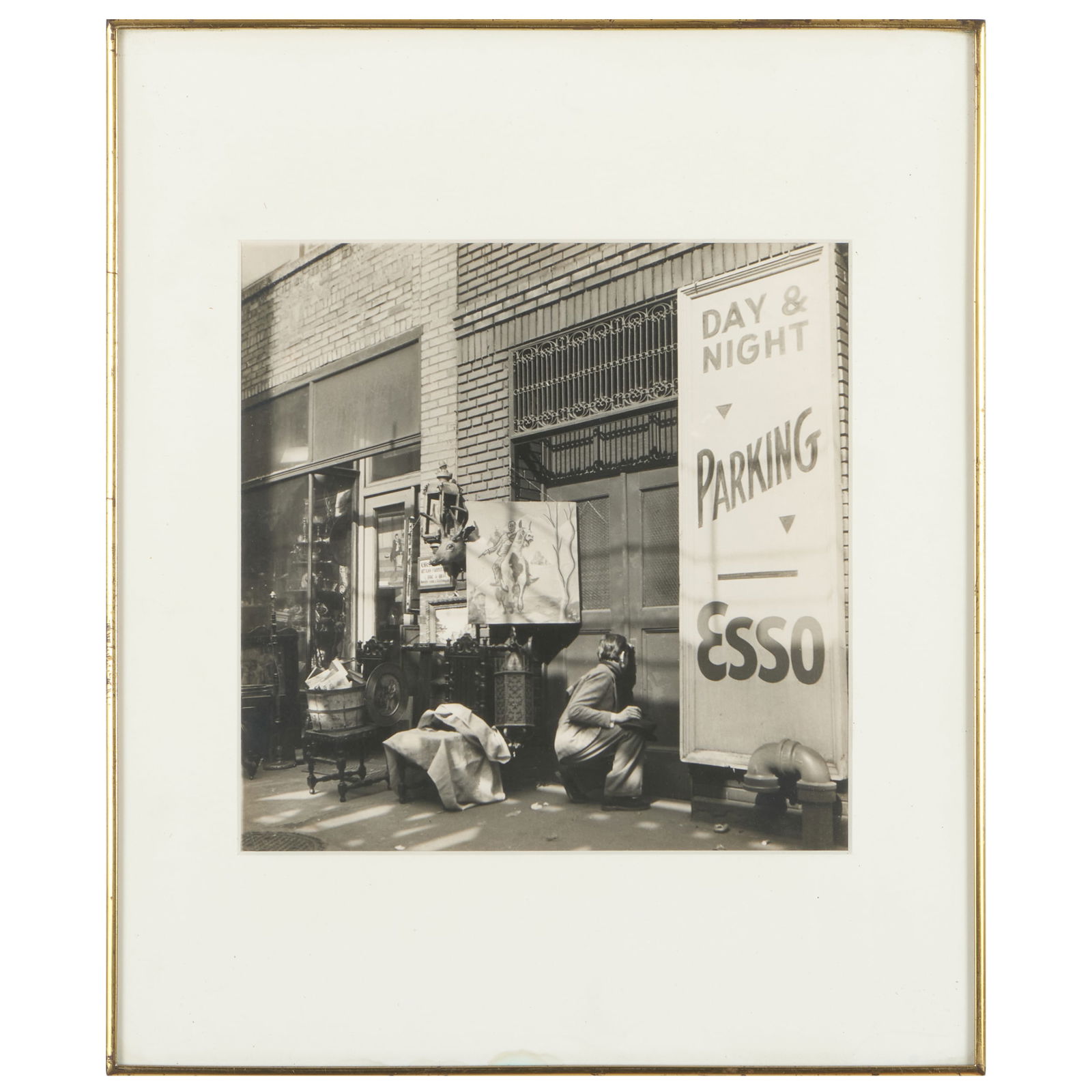 Cecil Beaton (1904-1980): Junk Plot: Cecil Beaton (1904-1980): Junk Plot Gelatin silver print, 1937, signed, titled, variously inscribed and with the Sotheby's Parke Bernet inkstamp on the reverse. 10 1/8 x 10 1/8 in. (sheet), 17 x 14 1/