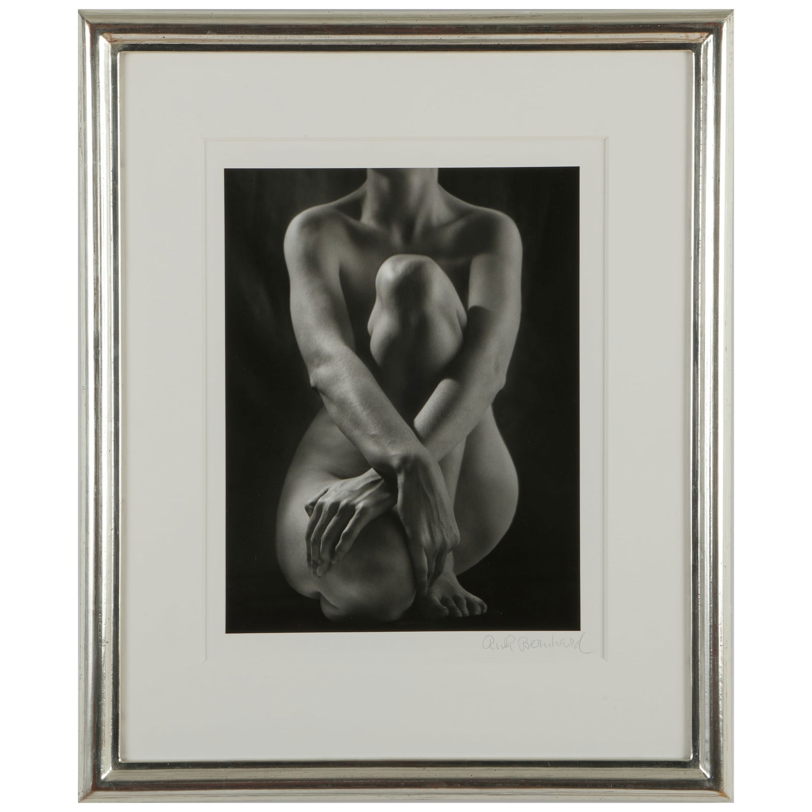 Ruth Bernhard (1905-2006): Classic Torso with Hands (1 of 4)