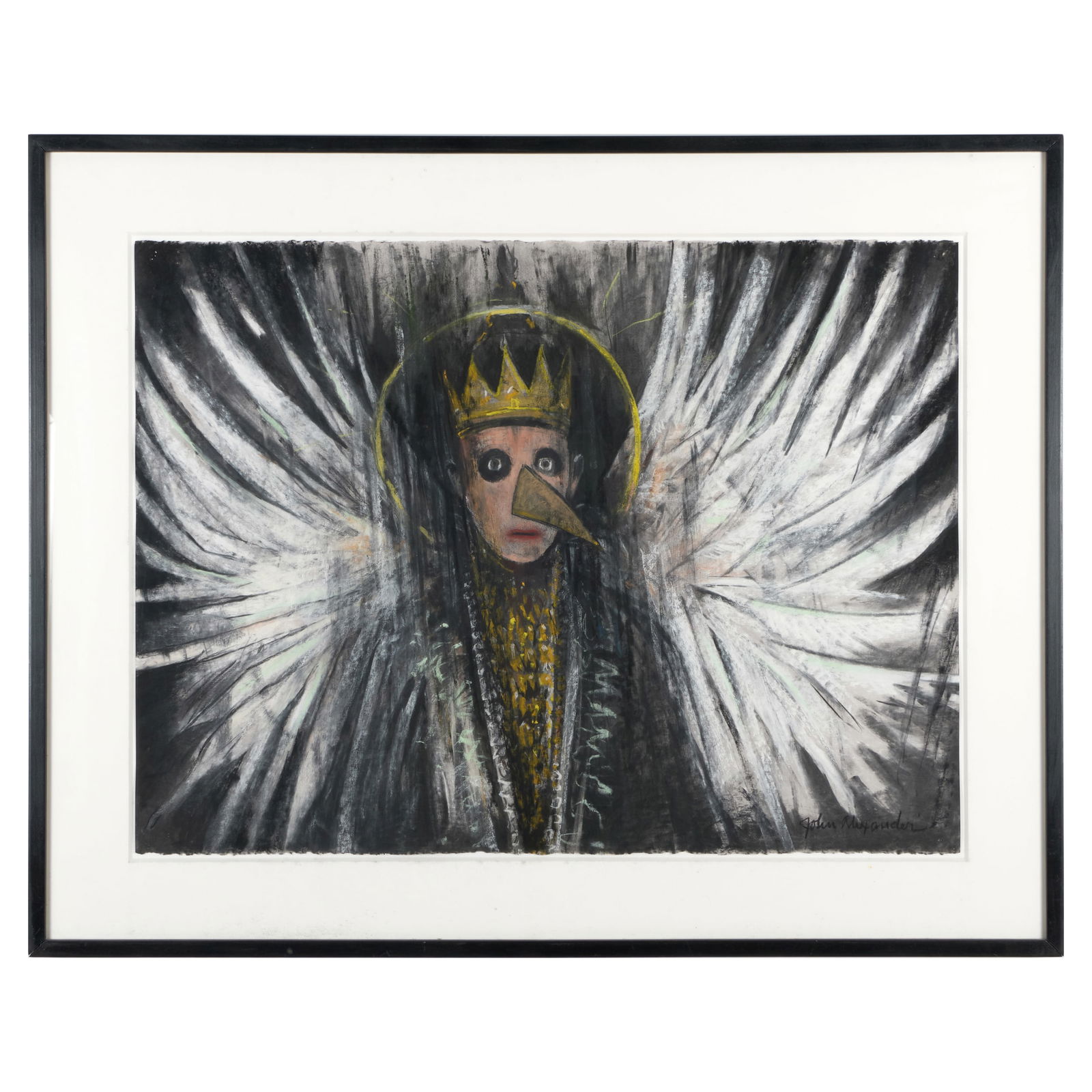 John Alexander (b. 1945): Tired Angel (1 of 3)