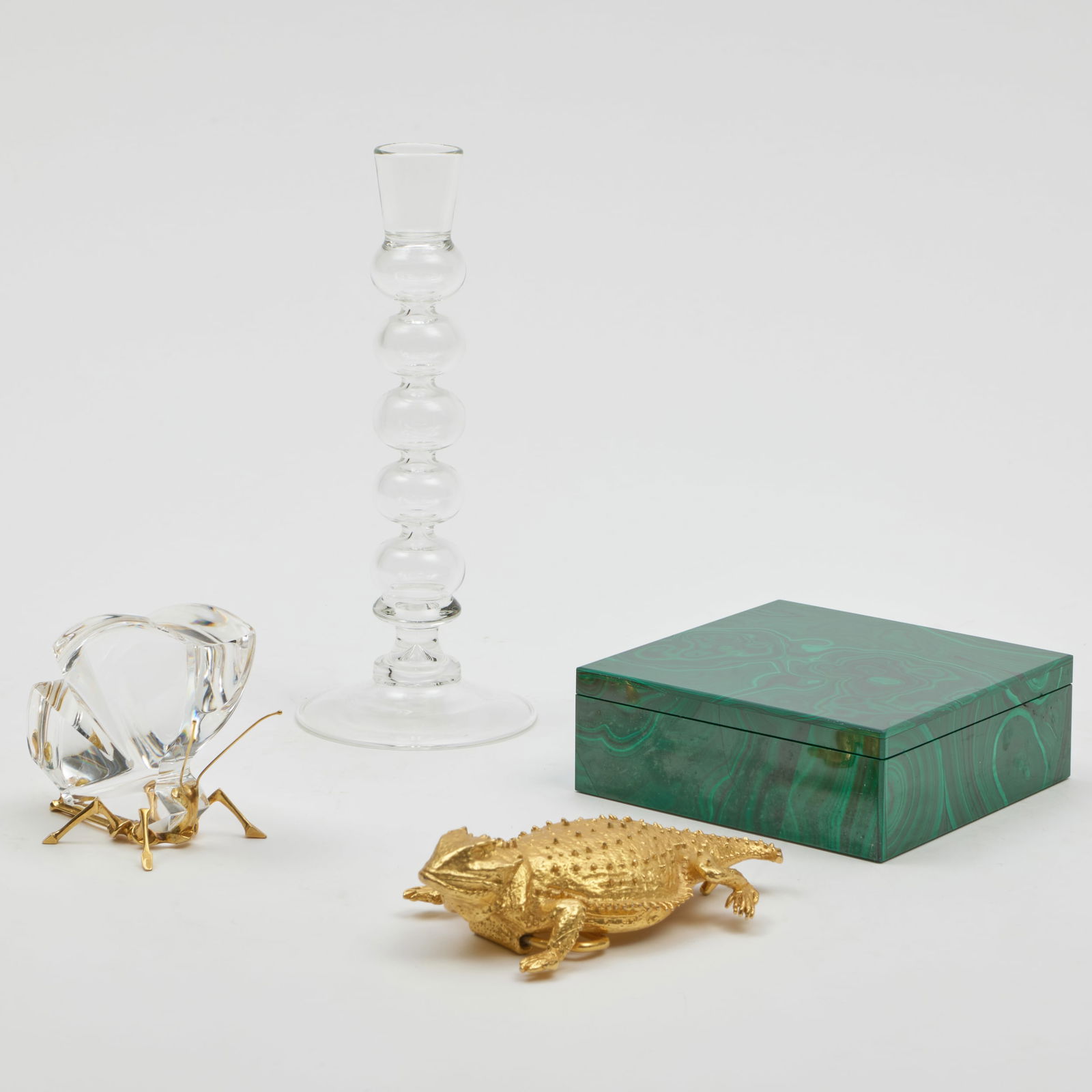 James Houston for Steuben Glass and 18k Gold Model of a Butterfly (1 of 11)