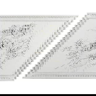 Late Louis XVI Painted and Carved Panel: Late Louis XVI Painted and Carved Panel 27 x 37 1/4 in. Lyons Demesne: Works of Art from The Collection of The Late Dr. Tony Ryan. Sold Christie's, London, July 13, 2011, Lot 2. The Collection of Caro