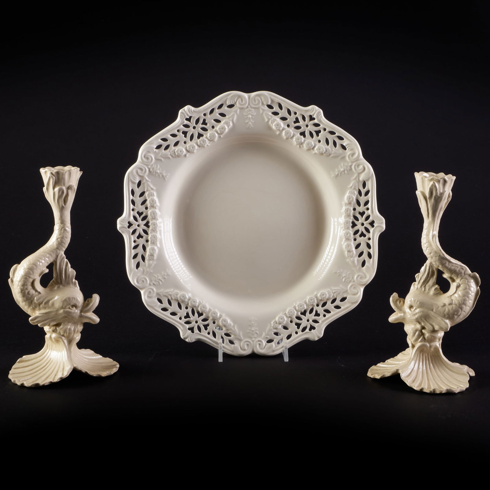 Group of English Creamware Articles (1 of 13)