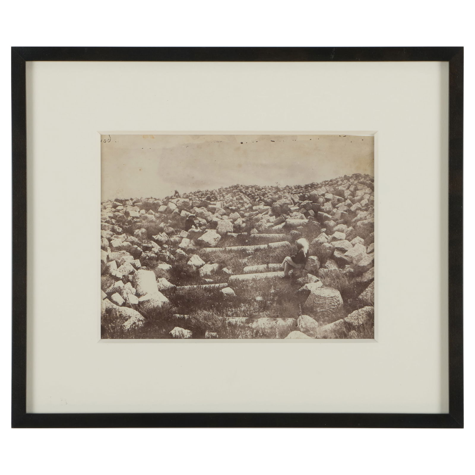 Louis Vignes (1831-1896) and Charles Nigre (1820-1880): Djebel-Mousa/ Sanctuaire Ruine situe au (1 of 3)