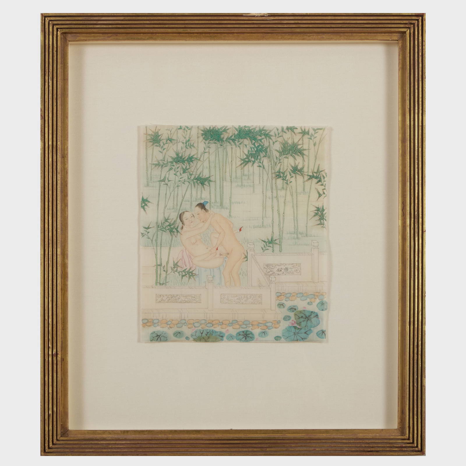 Group of Twelve Chinese Erotic Paintings