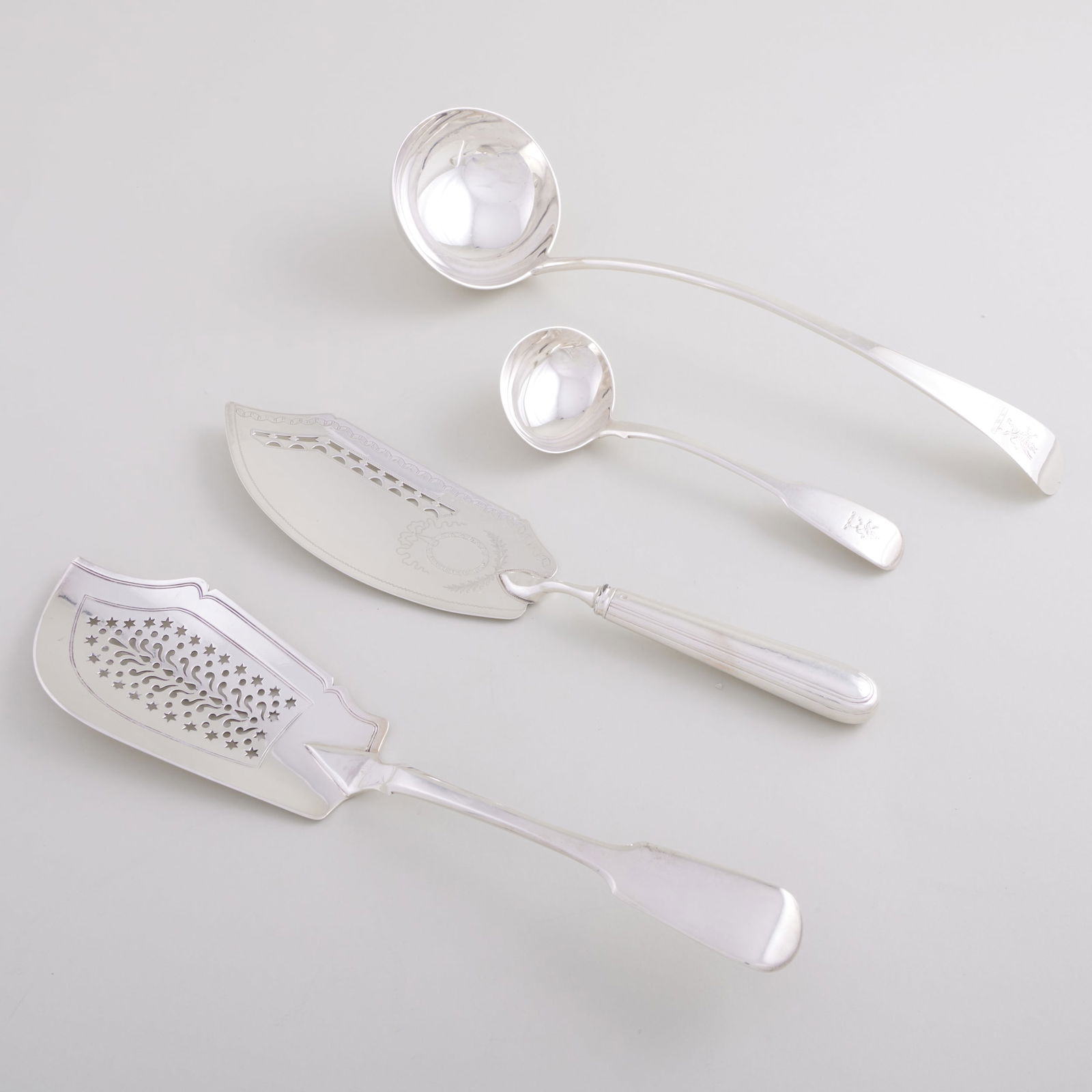 Group of English Silver Serving Pieces (1 of 10)