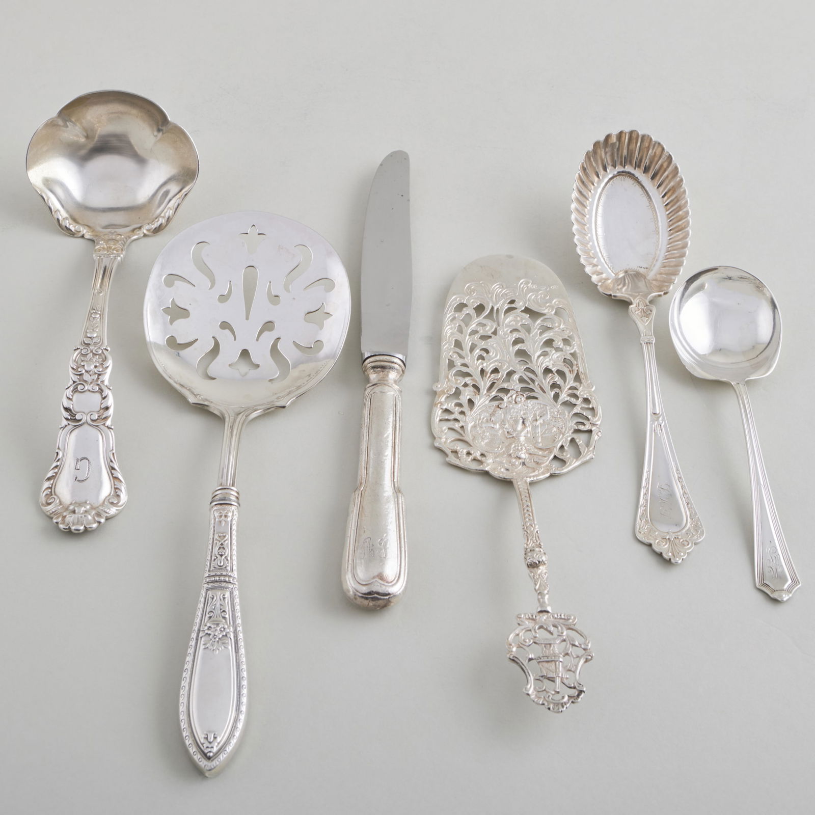 Group of Silver Serving Pieces (1 of 5)